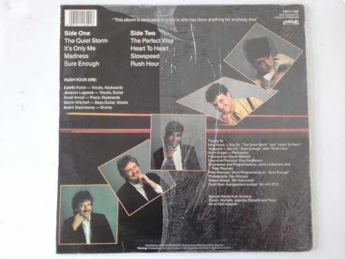 Rush Hour (12) - The Perfect Way  ( scares 1988 SA released LP from a SA band  )