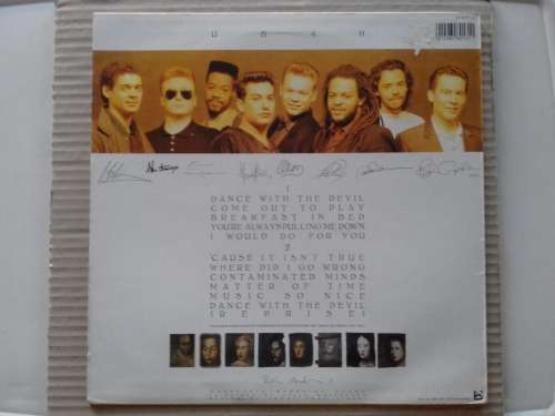 UB40 - UB40  ( 1988 UK  released LP )