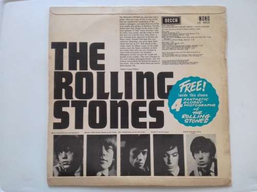 The Rolling Stones - The Rolling Stones  ( rare 1964 SA released LP  with 4 band photos )