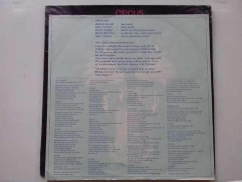 Circus (33) - In the Arena  (scares 1977 SA released LP NM )