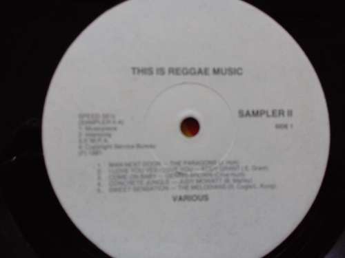 This is Reggae Music VOL 11 ( various,Promotional copy,SA released 1981 )