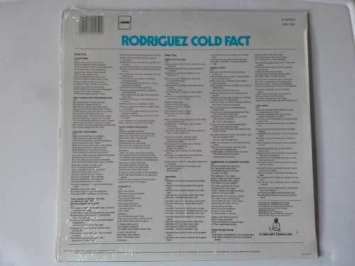 Rodriguez - Cold Fact  ( 1982 SA released reissue NM / NM LP )