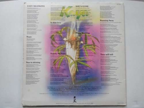 Bob Marley and the Wailers  - Kaya  ( 1978 US pressing LP )