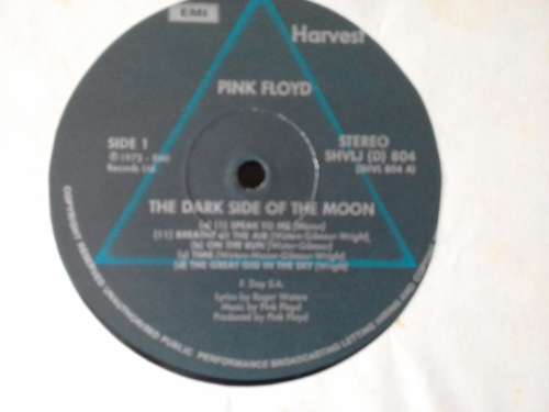 Pink Floyd - The Dark Side of the moon (  1973 SA pressed LP  )