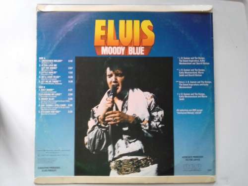 Elvis Presley - Moody Blue  ( 1977 SA released LP )