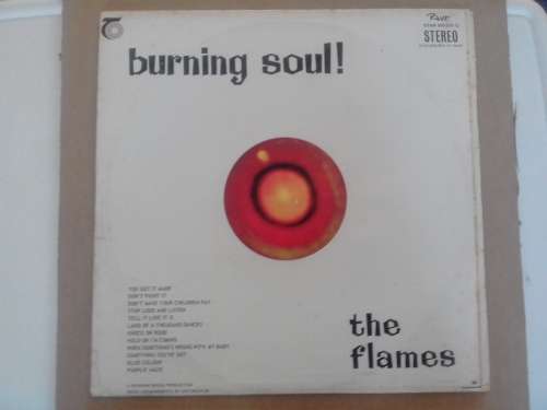 The Flames - Burning Soul  ( 1980 SA released LP NM / VG )