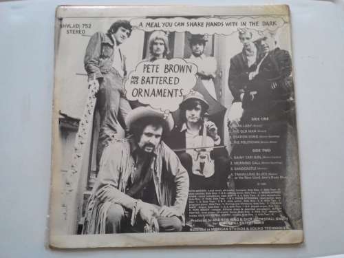 Pete Brown and his Battered Ornaments - A Meal you can Shake Hands with in the Dark(Rare1969 SA.LP)