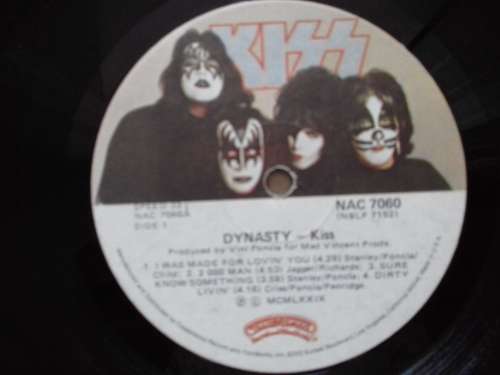 Kiss - Dynasty  ( 1979 SA released LP )