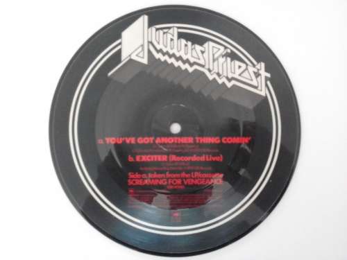 Judas Priest - You`ve Got another thing comin`  ( 1982 UK released picture disc 7` single EX )
