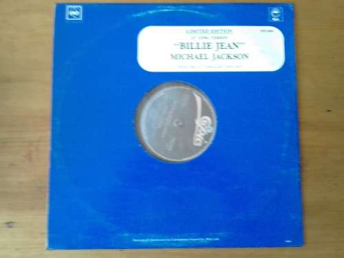 Michael Jackson - Billie Jean  ( scare 1983 SA released Limited Edition 33 RPM 12` Single )