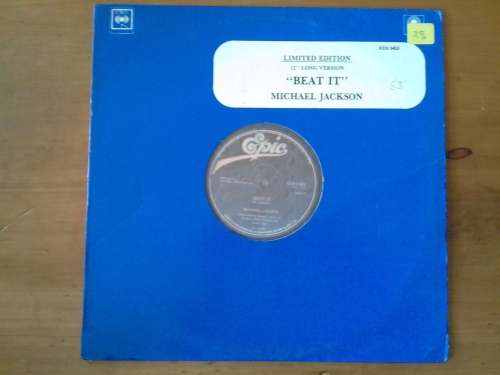 Michael Jackson - Beat It  ( scare 1983 SA released 12`limited Edition single)