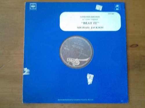Michael Jackson - Beat It  ( scare 1983 SA released 12`limited Edition single)