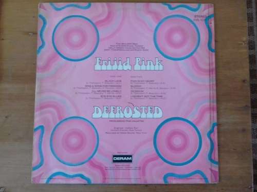 Frijid Pink - Defrosted  ( scares 1970 UK copy of this classic LP )