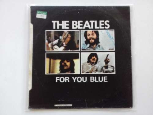 The Beatles - The Long and Winding Road  / For you Blue ( 1970, 7` single released in Spain, M - )