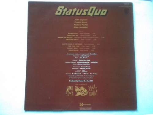 Status Quo  -  Quo  ( Scarce 1983 UK Reissue LP )