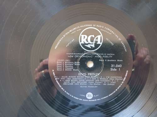 Elvis Presley  -  Elvis Presley  ( 1956 debut release,rare SA released LP )