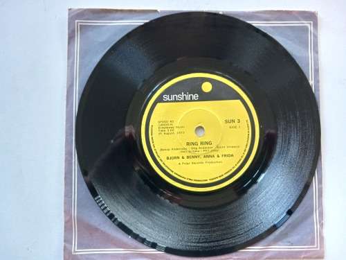 Bjorn & Benny,Anna & Frida* - Ring Ring  ( scarce 1973 SA released 7` single ,record )