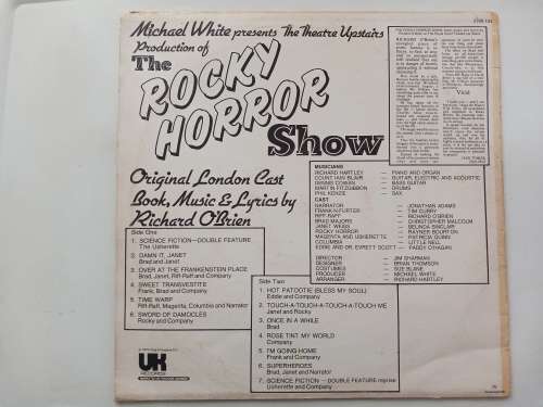 Original London Cast - The Rocky Horror Show ( scares 1974 SA released LP )