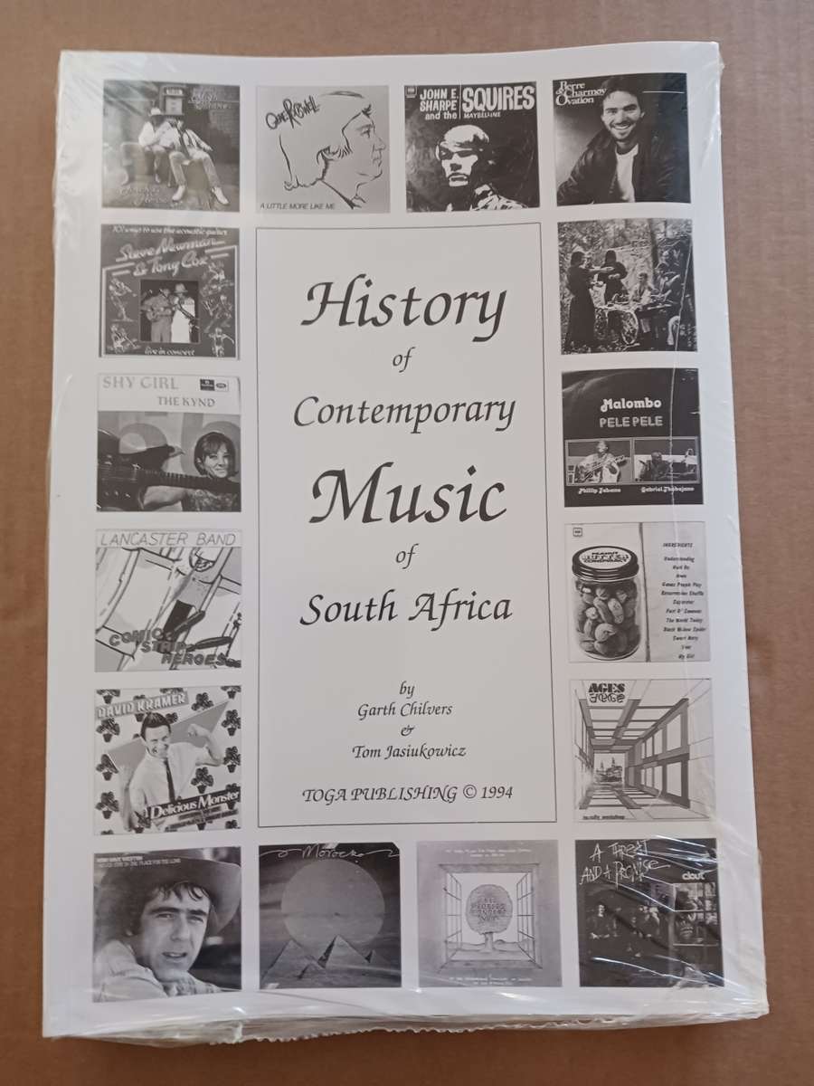 South African Music - Book on SA music / biographies of artists / discographies ( book like new )