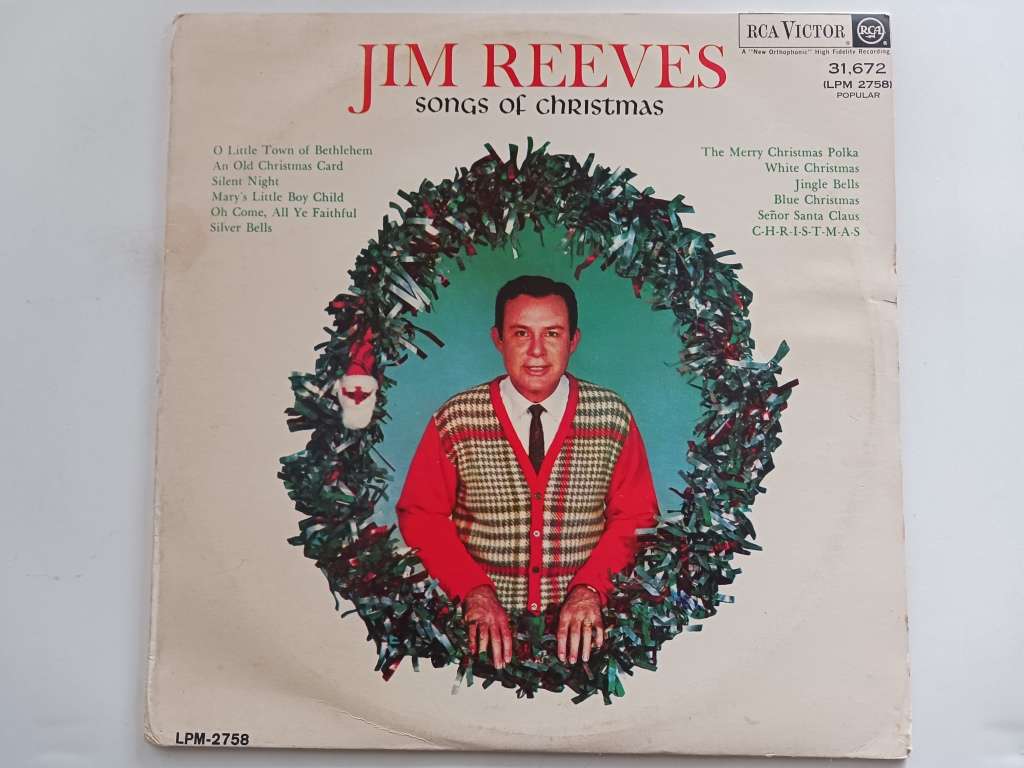 Jim Reeves - Songs of Christmas  ( SA released LP )