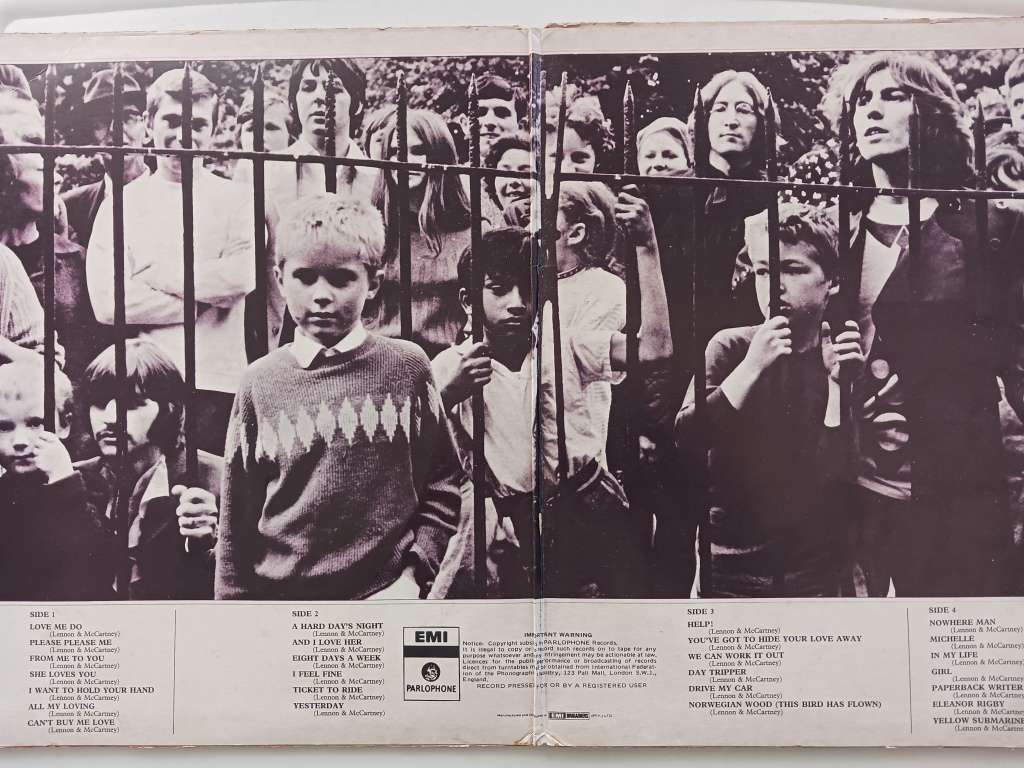 The Beatles - 1962 - 1966  ( 1973 SA released LP )