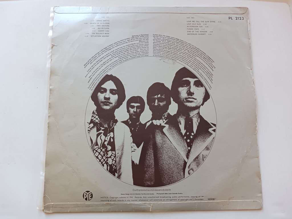 The Kinks  -  Something Else By The Kinks  ( scarce 1967 SA released LP )
