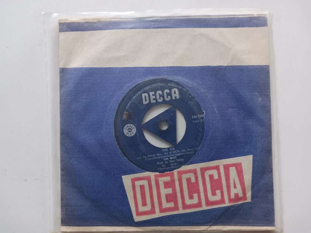 The Who - The Kids Are Alright  ( Rare 1966 Rhodesia released 7` single )