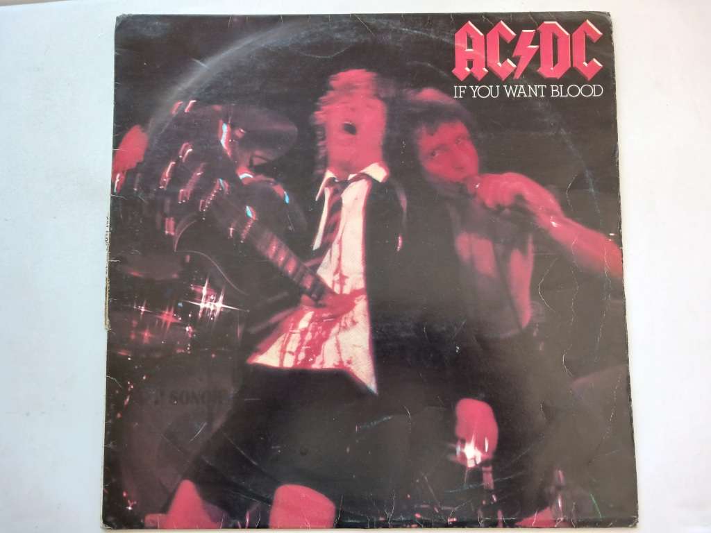 AC / DC - If You Want Blood.You Got It  ( scarce 1978 SA released LP )