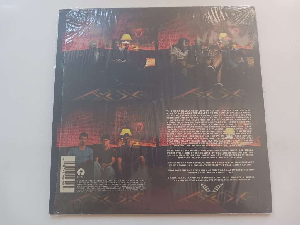 Mumford & Sons with Baaba Maal.the very best,Johannesburg  ( scare 2016 UK 10` mini-album NM )