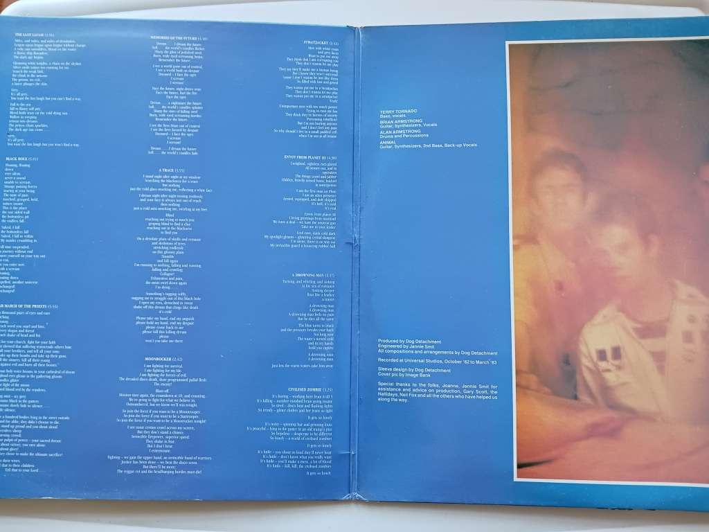 Dog Detachment - The Last Laugh  ( scarce 1983 SA released LP )