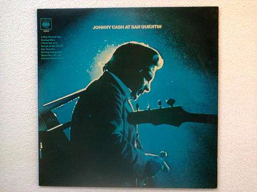 Johnny Cash -  At San Quentin ( LP )