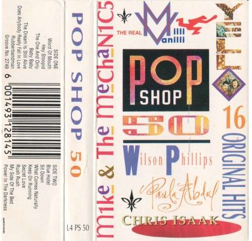 Pop Shop 50 - Audio Cassette (Extremly Rare Tape)