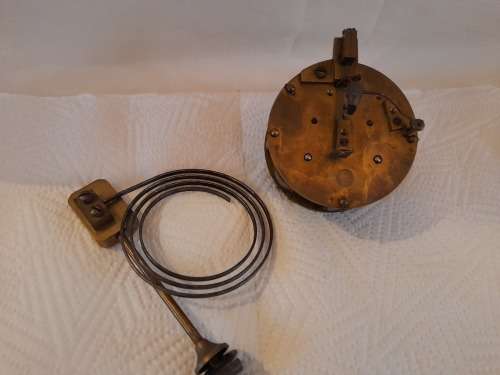 ***Rare c1869 French Clock Movement *** J Marti and Cie Medaille De Bronze