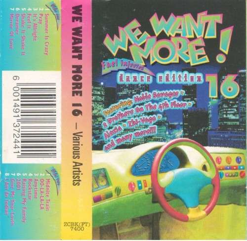 We Want More  Vol.16  - Various Artist -  Audio Cassette