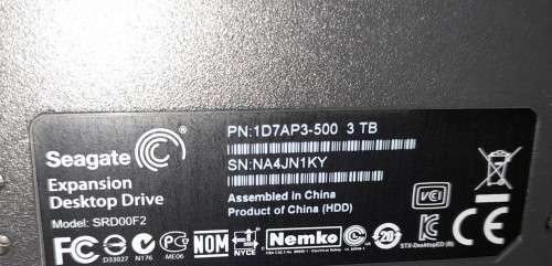 *** Massive *** 3TB - Seagate 3.5`  USB 3 - Expansion Desktop Drive - Like New