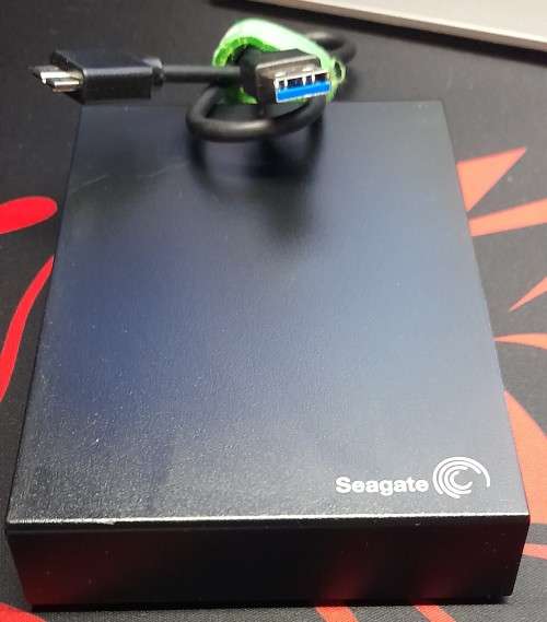 1TB 2.5inch Portable Seagate USB 3 Drive - ` Like New`