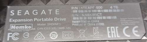 Massive 4TB  2.5inch Seagate Portable Drive -  USB 3 Drive - ` Like New `