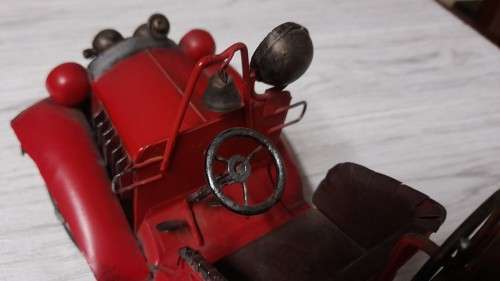 Vintage Tin / Metal Fire Engine - 37cm x 18cm