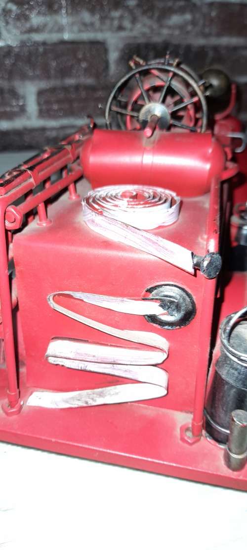 Vintage Tin / Metal Fire Engine - 37cm x 18cm