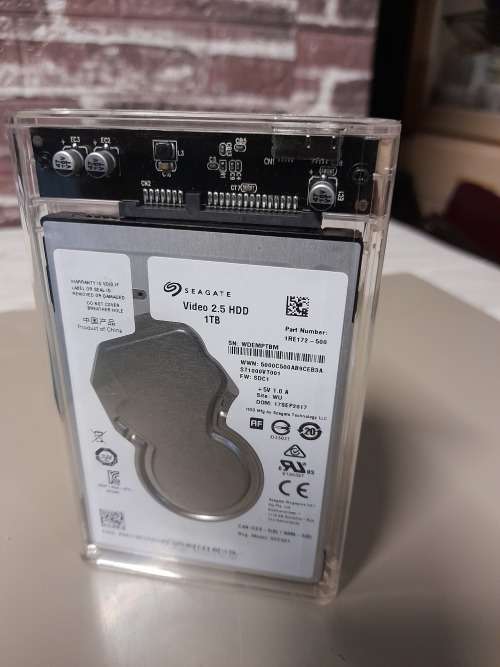 Seagate ST1000VT001 - 1TB - 2.5 inch - 6.0Gb/s - Portable Video Editting HDD