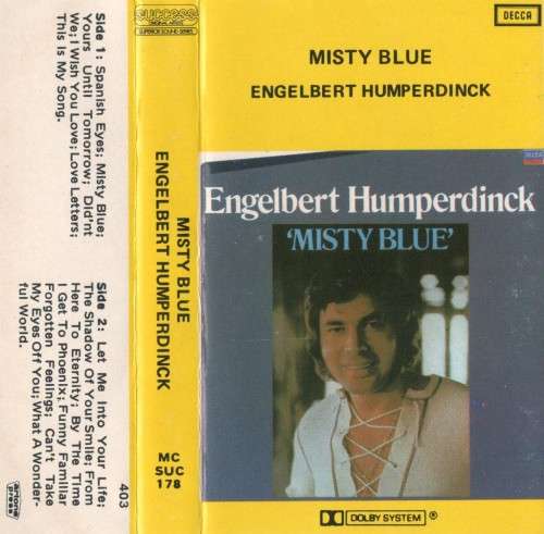 Engelbert Humperdinck - Misty Blue - Audio Cassette