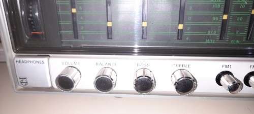 Stunning Vintage Phillips 707 Receiver - Tested Both Channels Working and in Good Condition.