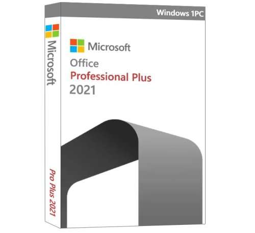 Microsoft Office Pro Plus 2021  - Word, Excel, PowerPoint, Outlook, Publisher, Access, TeamS
