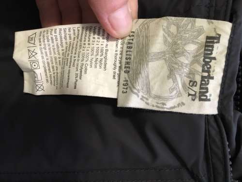 Authentic Timberland bomber jacket