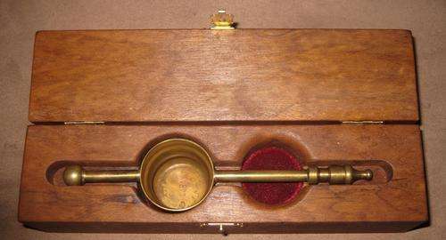 BRASS TOT MEASURE "SIGNED BY SA SINGER "RANDALL WICOMB"