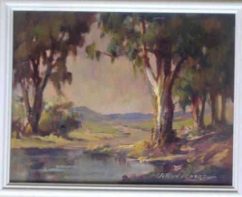 Johan Oldert oil painting