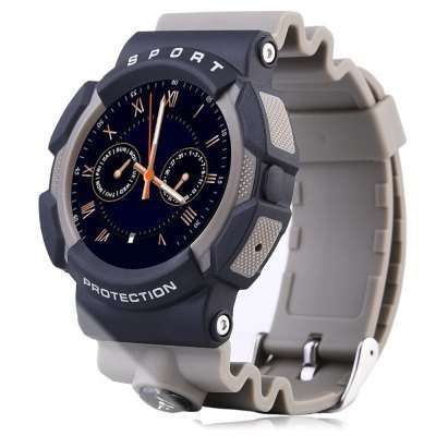 NO.1 A10 3-proof Outdoor Sports Smart Bluetooth Watch  -  GRAY