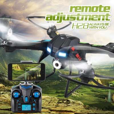 AMAZING DRONE WiFi FPV 0.3 Mega Camera 2.4G 4CH 6 Axis Gyro Quadcopter RTF  -  BLACK