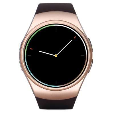 Beautiful round dial Smartwatch Smartwatch Phone  -  CHAMPAGNE GOLD