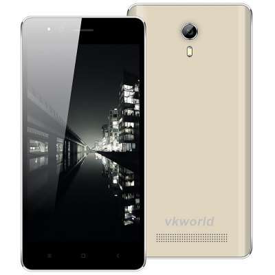VKworld F1 3G Smartphone  -  EU PLUG  GOLDEN